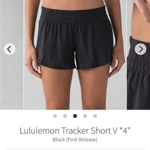 lululemon athletica Black Athletic Shorts